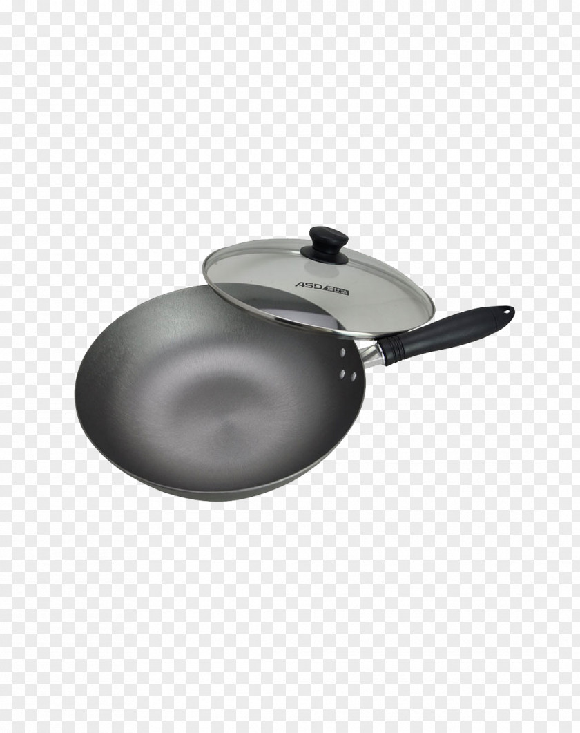 No Oil Yan Guo Frying Pan Wok Non-stick Surface Cookware And Bakeware PNG