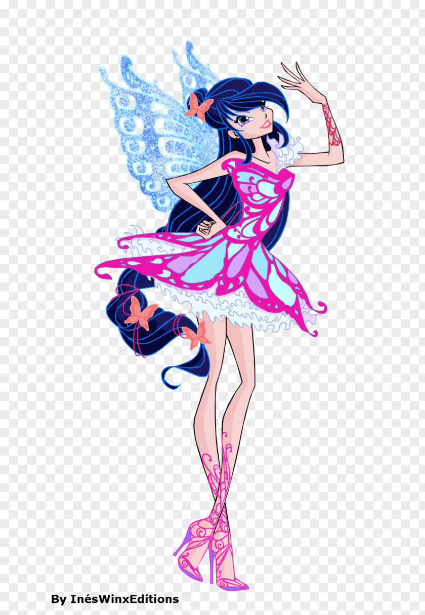 Season 2 ButterflixMusa Fairy Musa Tecna Winx Club PNG