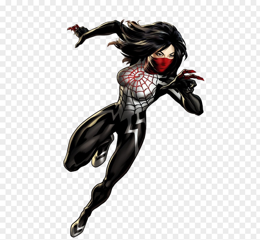 Spider-man Spider-Man Spider-Woman Spider-Verse Marvel: Avengers Alliance Silk PNG