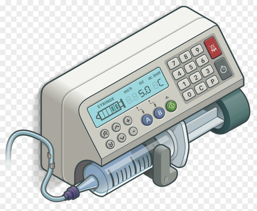 Syringe Driver Drawing PNG