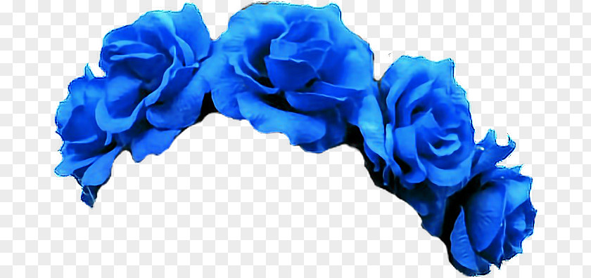 Flower Clip Art Crown Blue Image PNG