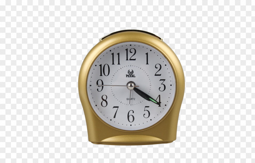 Golden Alarm Clock Bell Computer File PNG