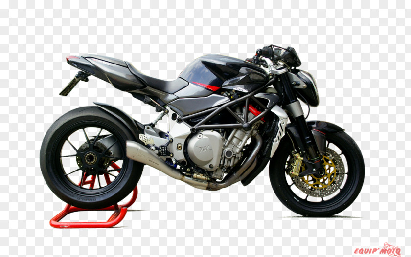 Motorcycle Exhaust System MV Agusta Brutale Series 910 PNG