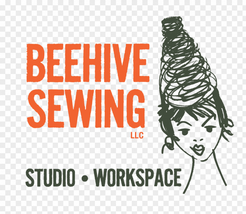 Sewing Logo Beehive Studio + Workspace, LLC Drawing Textile PNG