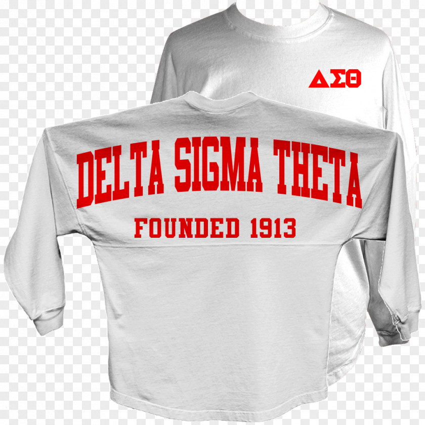 T-shirt Long-sleeved Fortitude Delta Sigma Theta Jersey PNG