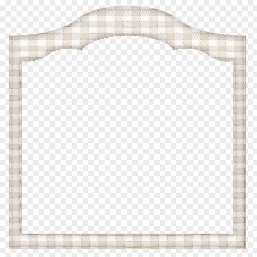 Beige Picture Frame PNG
