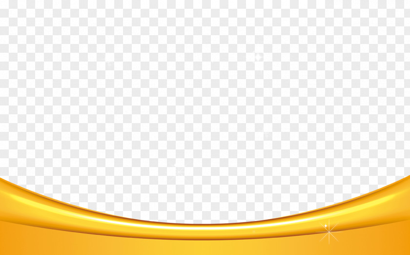 Gold Border Pattern Material Yellow PNG