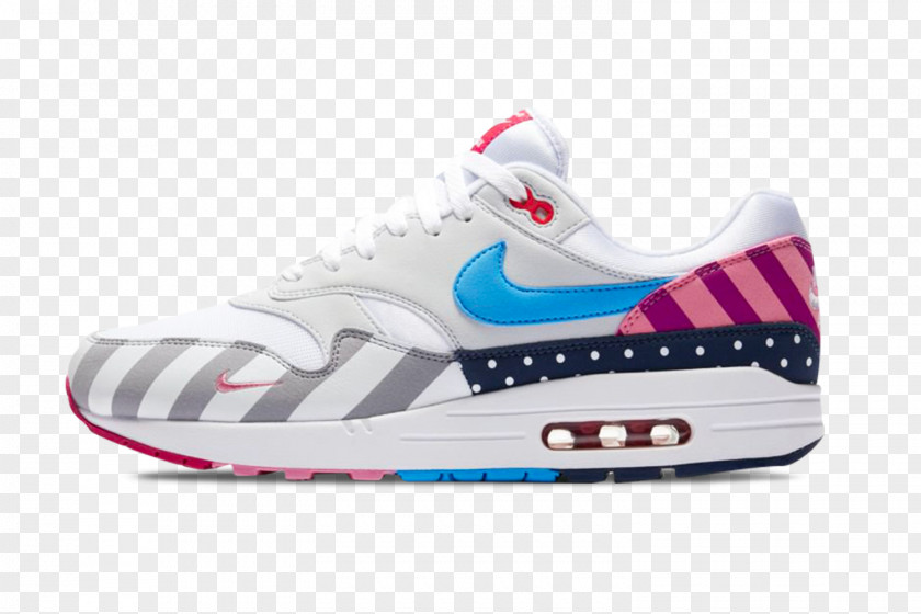 Nike Air Max 1 Men's Parra Sneakers Calzado Deportivo PNG