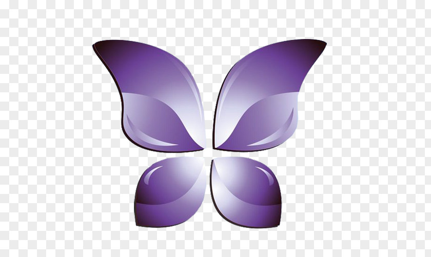 Purple Butterfly Wings Wing PNG