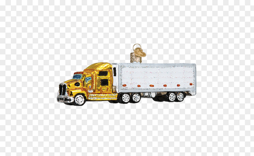 Truck Semi-trailer Christmas Ornament Car PNG