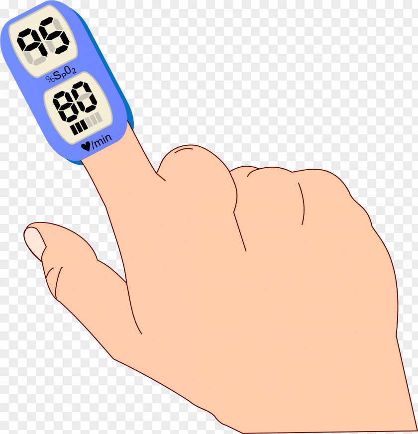 61 Clipart Pulse Oximetry Thumb Hand Clip Art PNG