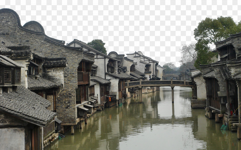 China Zhejiang Wuzhen Ancient City Nanxun District Xitang Qingdao Grand Canal PNG