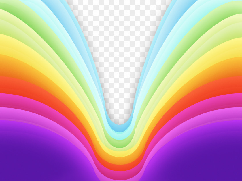 Color Wave Border Graphic Design Download PNG