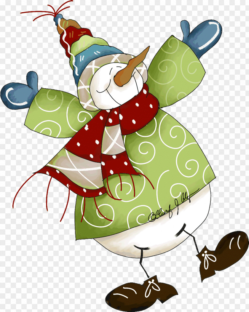 Snowman Christmas Clip Art PNG