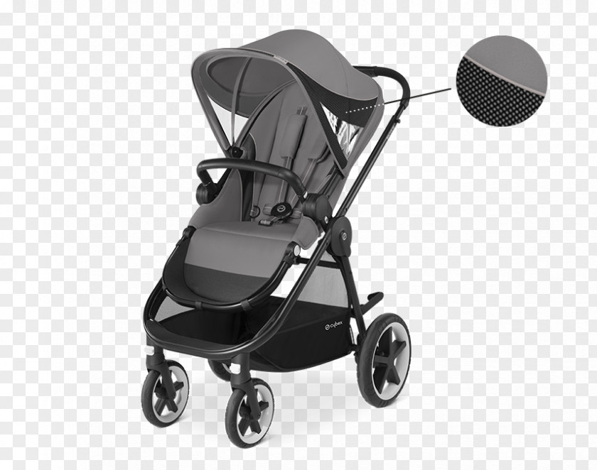 Stroller Baby Transport Cybex Aton 5 Q Solution M-Fix PNG