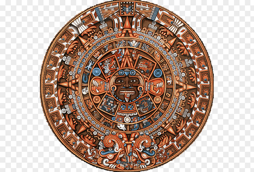 Aztec Calendar Stone Calmecac PNG