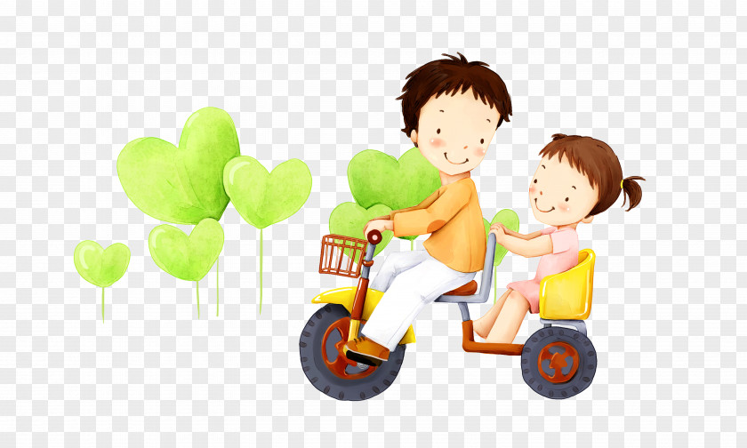 Cartoon Villain Cycling Child Birthday Wish Quotation Brother Sister PNG