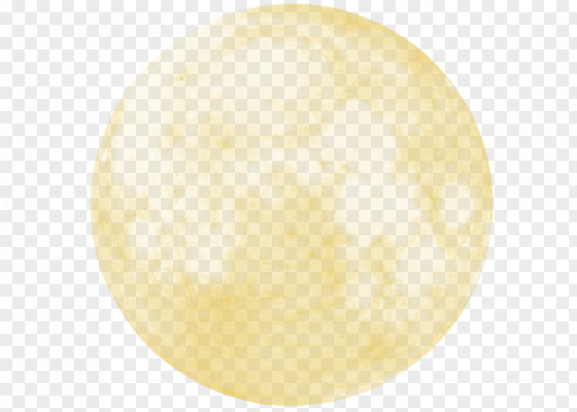 Chinese Wind, Full Moon, Mid Autumn Moon Yellow Circle Pattern PNG