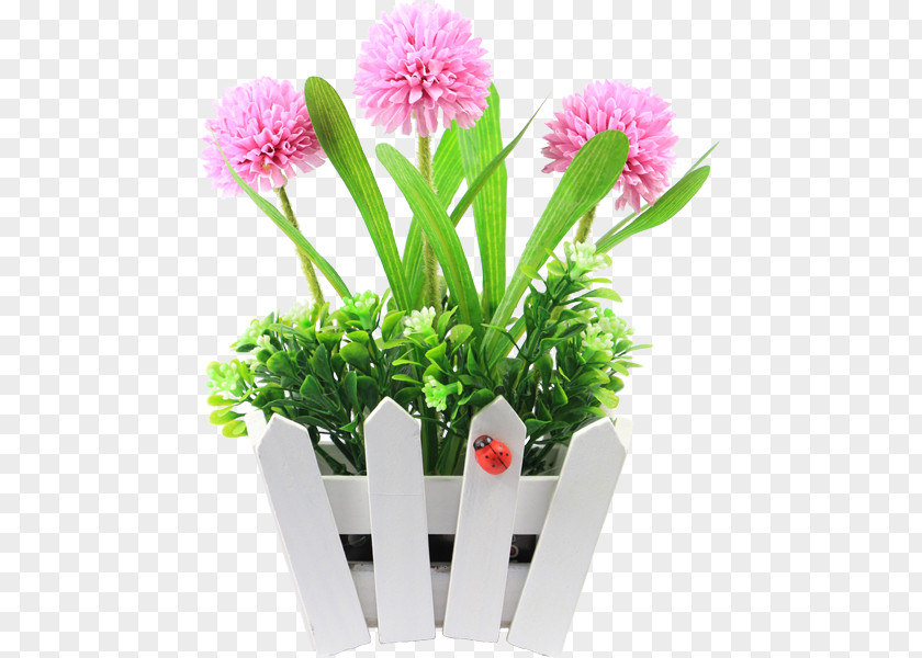 Flower Floral Design Artificial Cut Flowers Flowerpot PNG