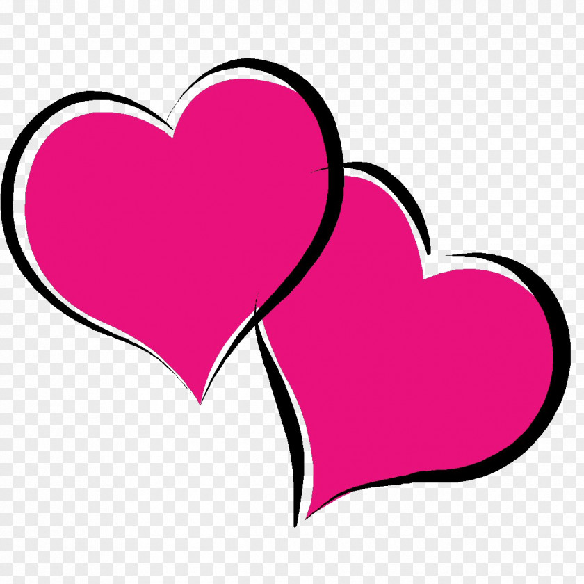 Hearts Heart Valentine's Day Clip Art PNG