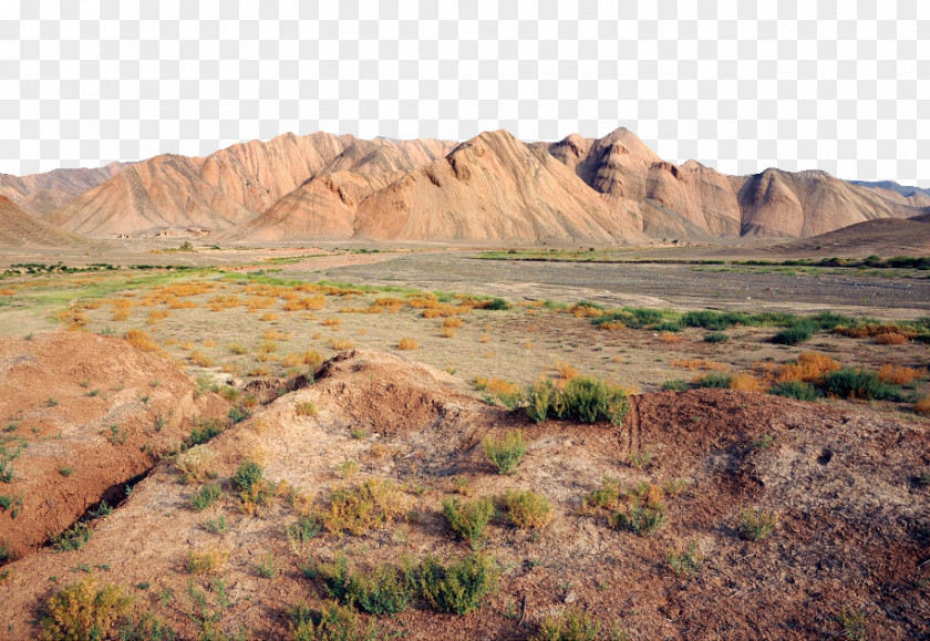 HL Mountain Scenery Shrubland Geology Landscape Outcrop Steppe PNG