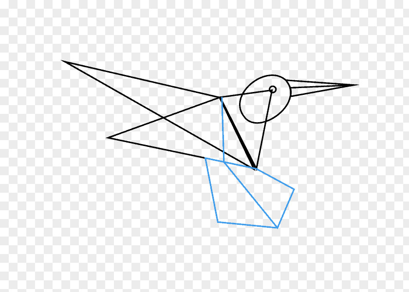Irregular Line Drawing Art Diagram PNG