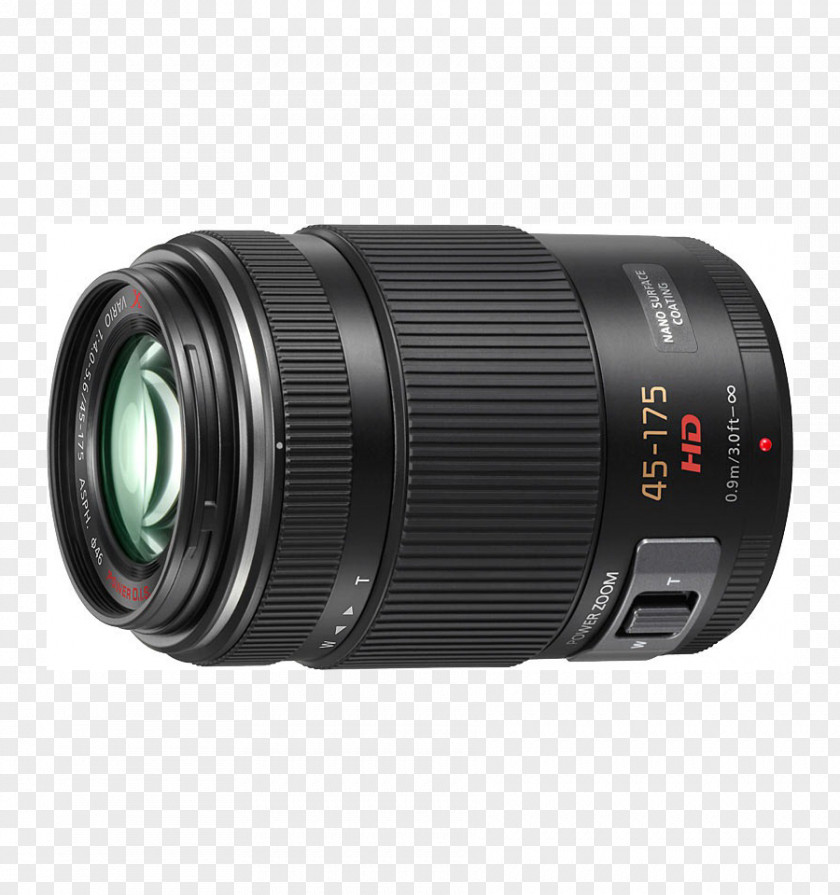 Camera Lens Lumix G Micro System Four Thirds Panasonic X Vario PZ 45-175mm F/4.0-5.6 ASPH PNG