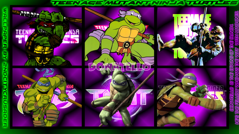 Ninja Turtles Donatello Michelangelo Leonardo Raphael Teenage Mutant PNG