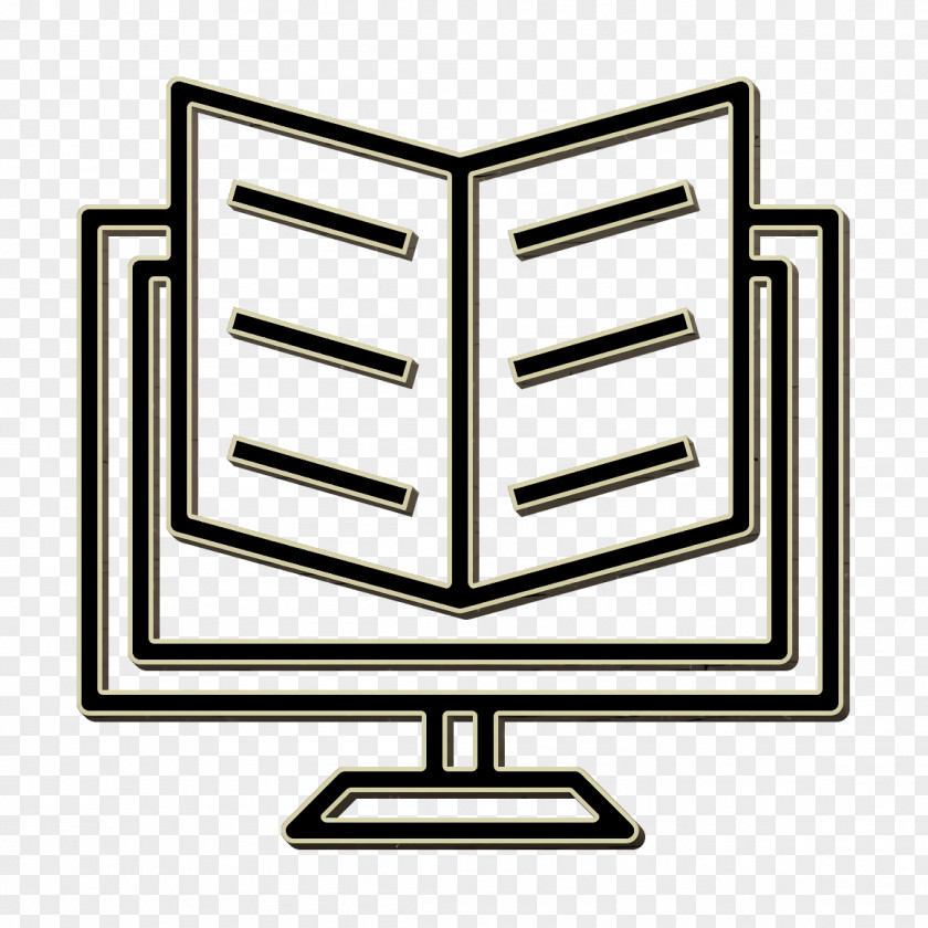 Ebook Icon Digital Service PNG