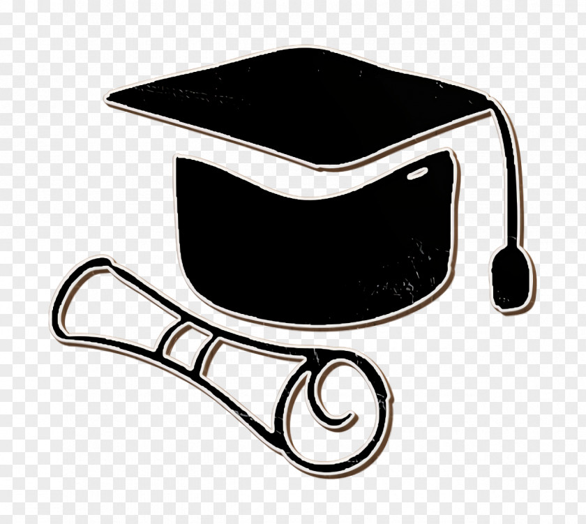 Hat Icon Hand Drawn Education PNG