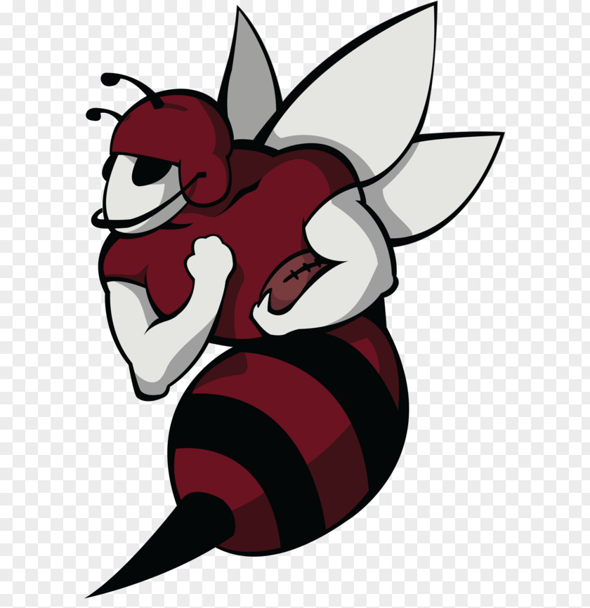 Hornet Mascot Football İTÜ Hornets Istanbul Technical University Charlotte Design Logo PNG