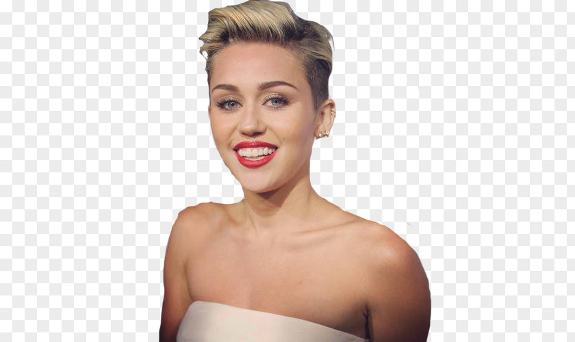 Miley Cyrus Long Hair Coloring Beauty PNG