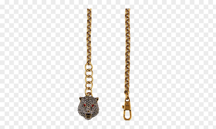 Ms. Gucci Crystal Chain Belt Earring PNG