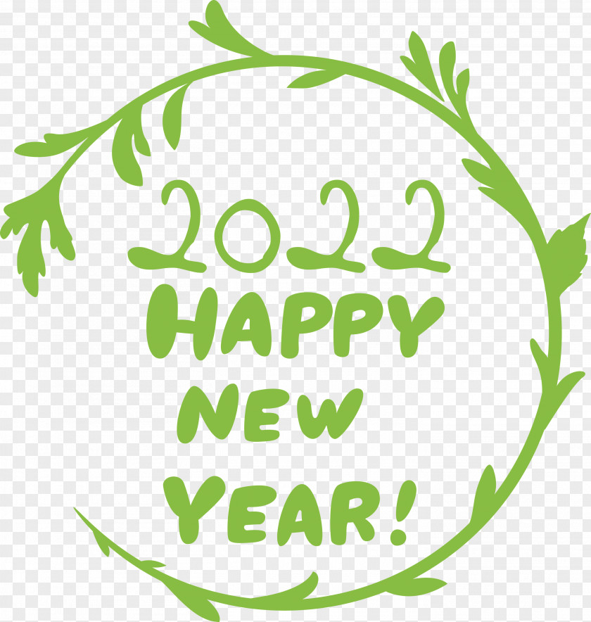 2022 Happy New Year PNG