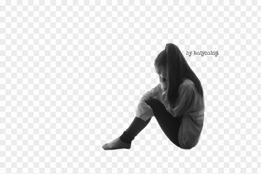 Ariana Grande Photography Black And White Problem PNG
