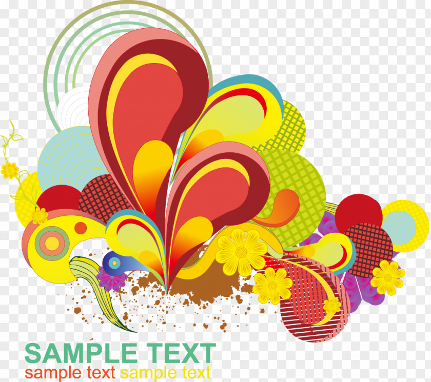 Colorful Vector Illustration PNG