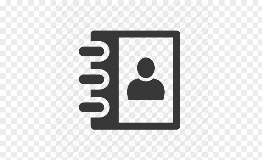 Icon Address Vector Book PNG