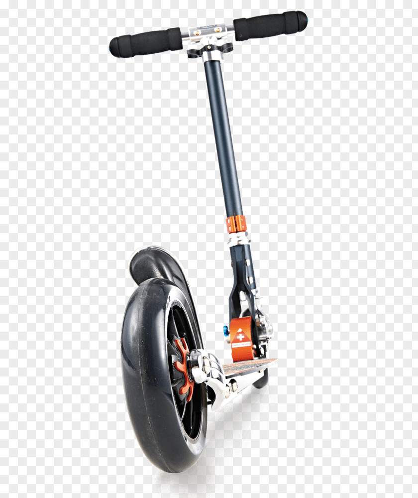 Power Scooter Orange Micro Kickboard Kick Wheel Bicycle PNG