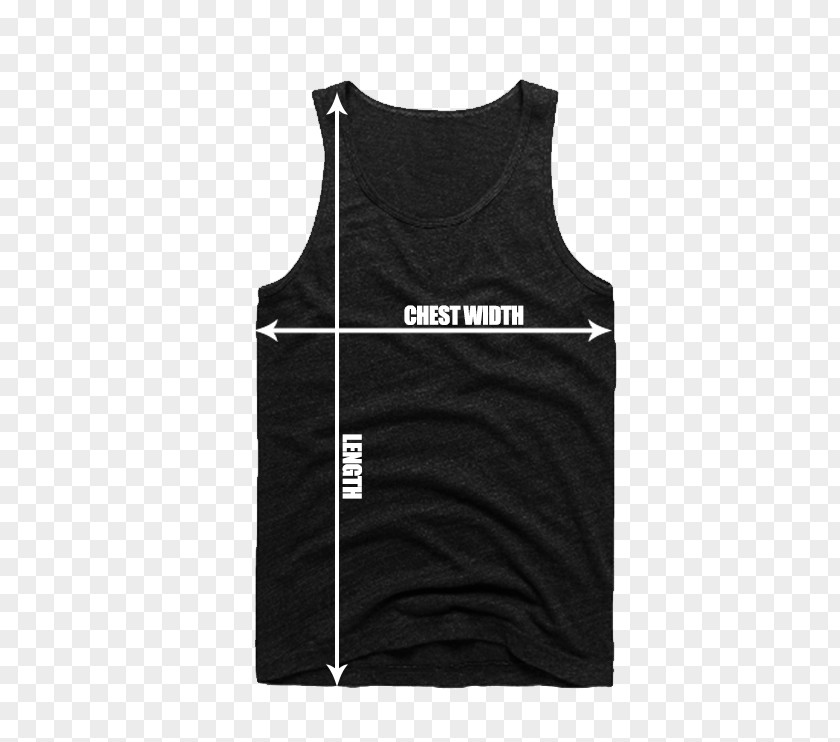 T-shirt Gilets Sleeveless Shirt Font PNG