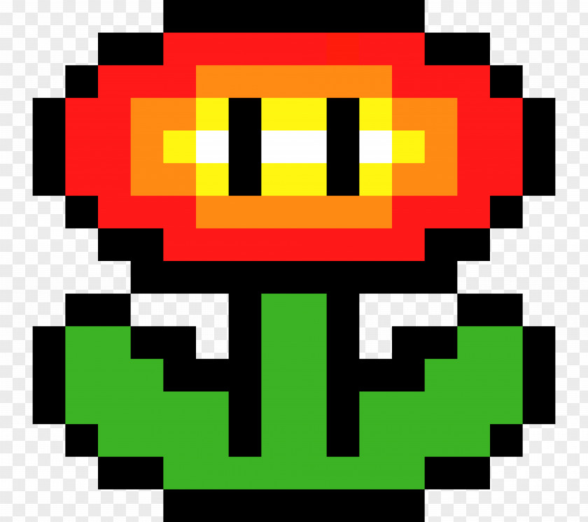 Yoshi Mario Pixel Art Flower Minecraft PNG