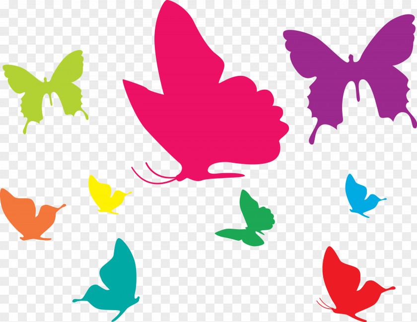 Butterfly Background Flying PNG