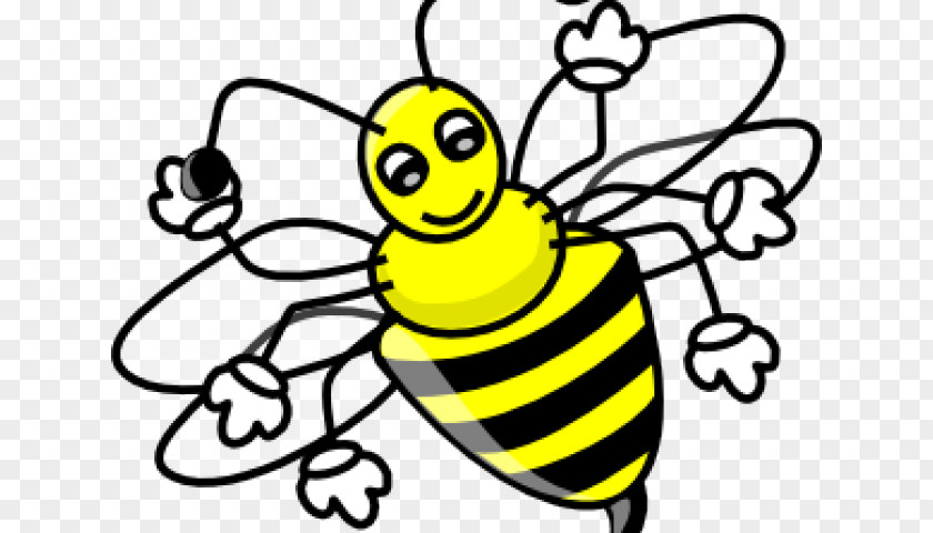 Capture Watercolor Bumblebee Cartoon Honey Bee Hornet PNG