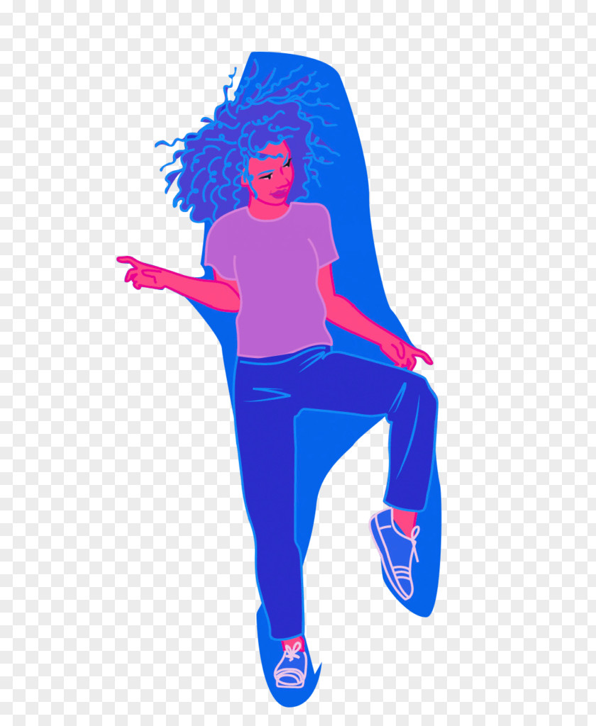 Costume Dance Author Electric Blue PNG