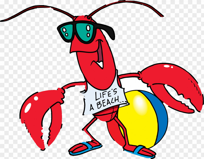 Lobster Cartoon Clip Art PNG