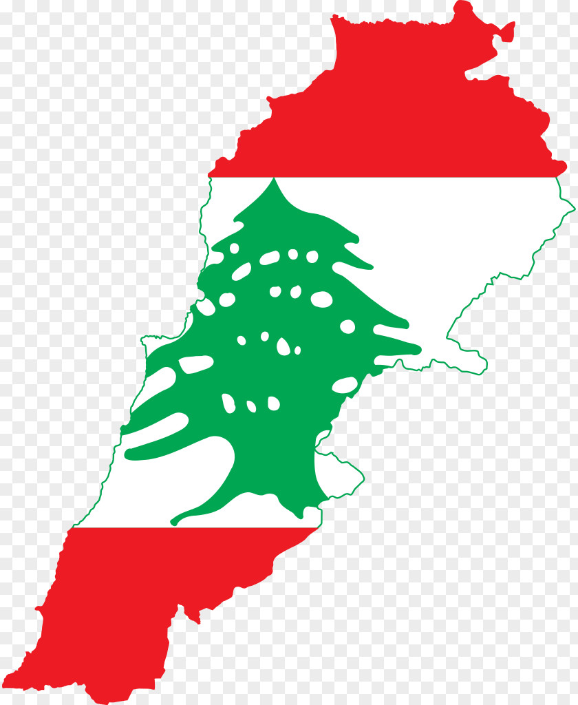 Map Flag Of Lebanon National PNG