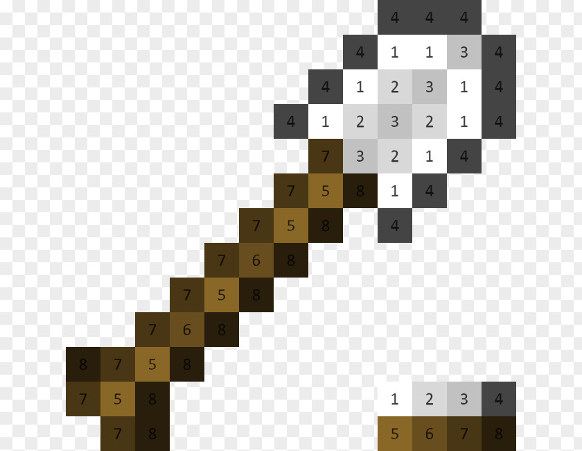 Minecraft Pixel Art Shovel Knight PNG