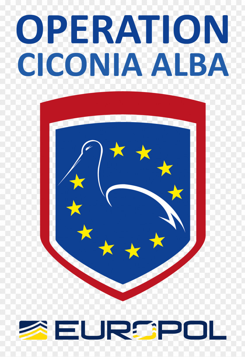 White Stork Ciconia Europol Logo Organization PNG