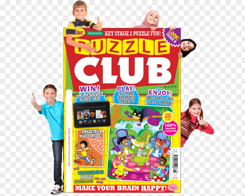 Bjj Puzzle Club Toy London Magazine Paperback PNG