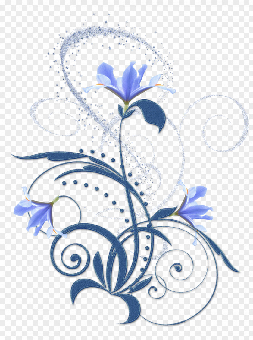 Blue Lace Flower Helenpdesigns Floral Design Art PNG
