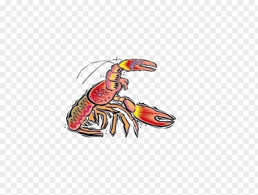 Cartoon Lobster Download PNG